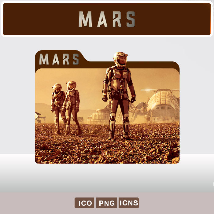 Mars (2016) (Folder Icon) by YosemiteDesign on DeviantArt