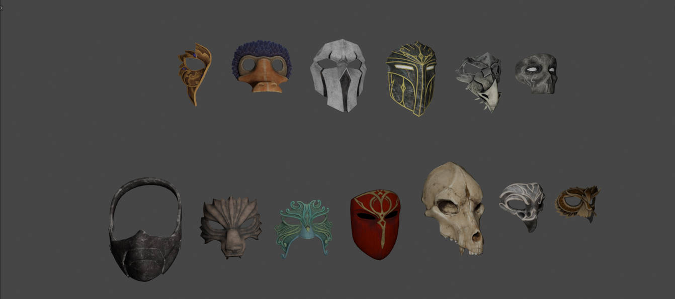 Hogwarts Legacy Mask Pack by Neurrocs on DeviantArt