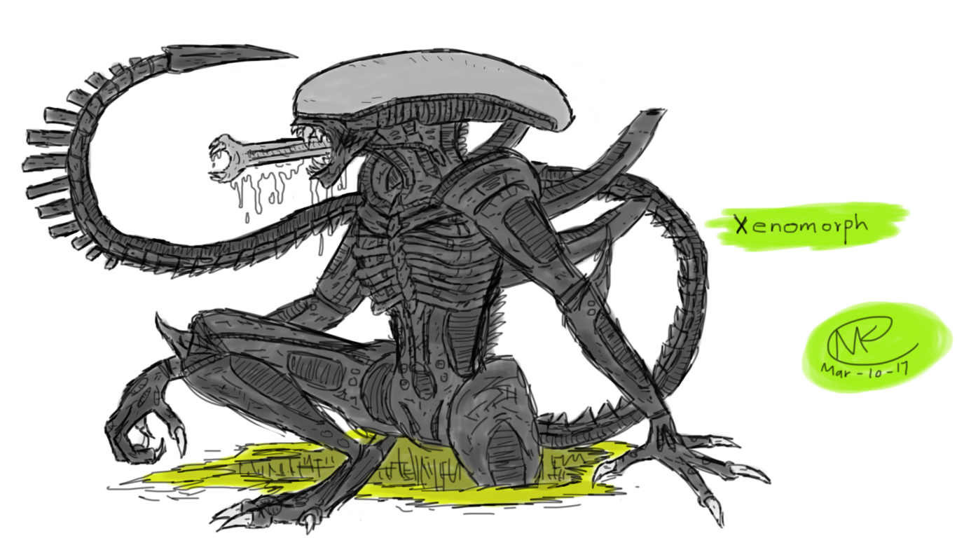 My Own Alien Xenomorph by MKStoryland on DeviantArt