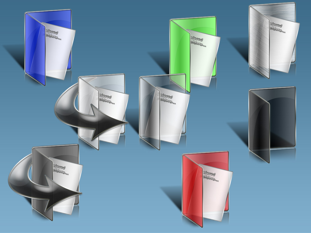 Colored Folders - XP Icons