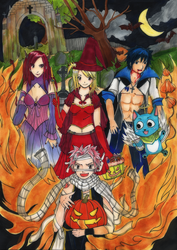Halloween Party with Fairy Tail