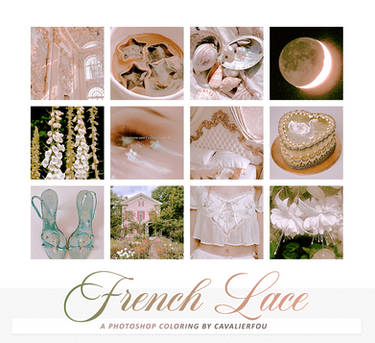 French Lace (free coloring psd)
