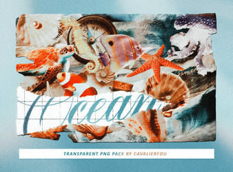 Ocean themed png pack
