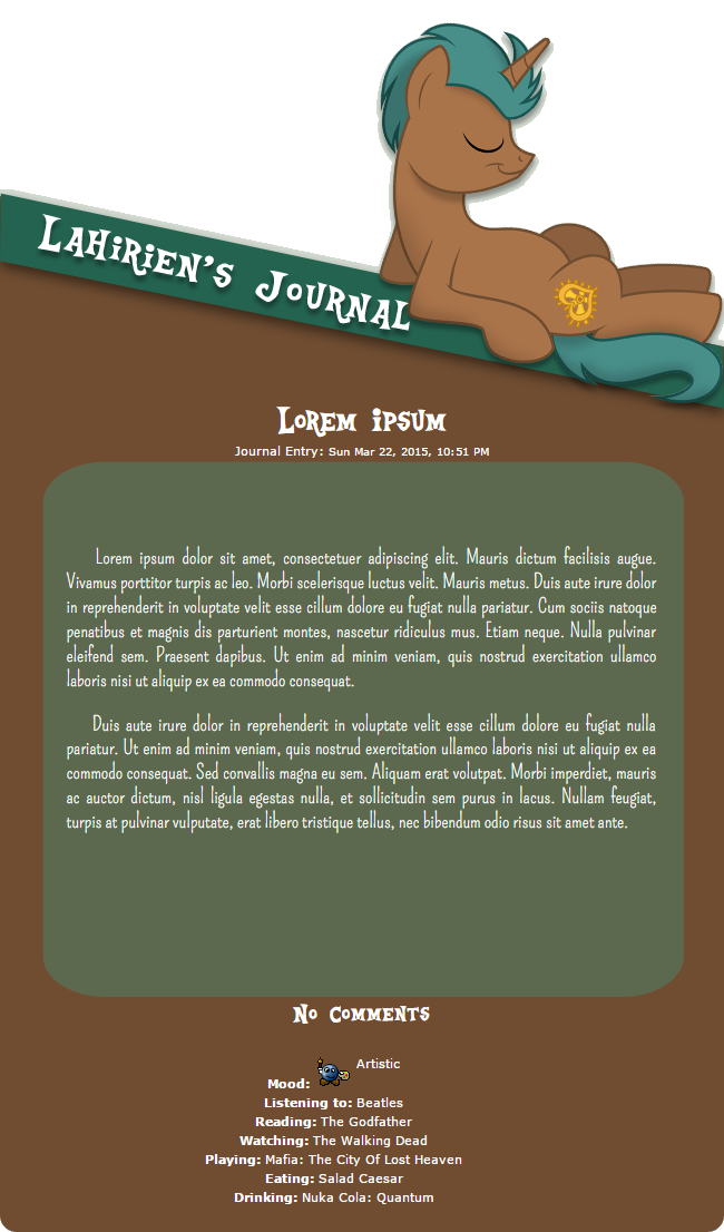 [Art Trade] Custom Journal Skin