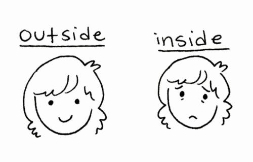 Smiling On The Outside Crying On The Inside By Gameguy199 On Deviantart smiling on the outside crying on the