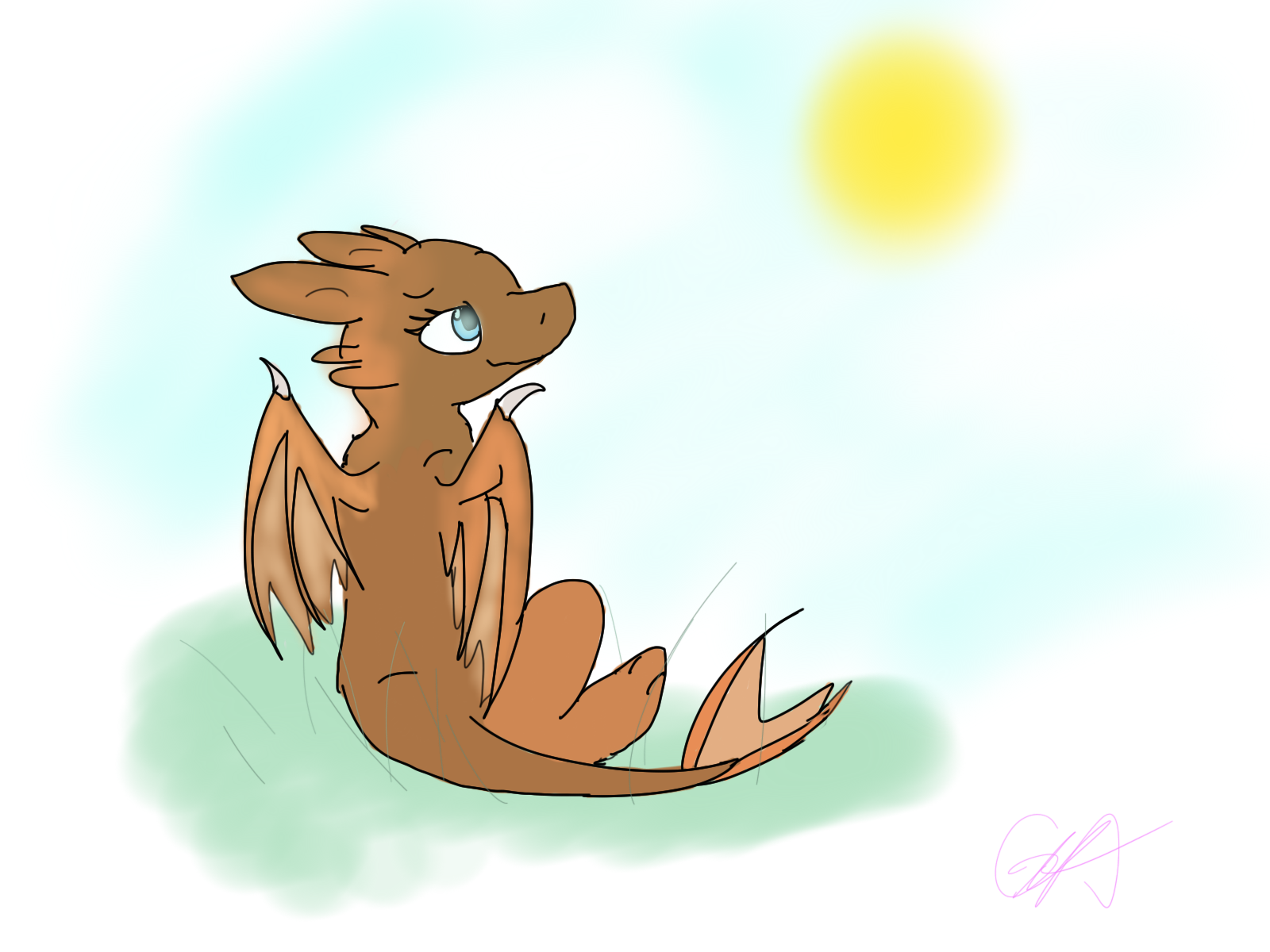 Chocolate dragon by GhostNinjaART on DeviantArt