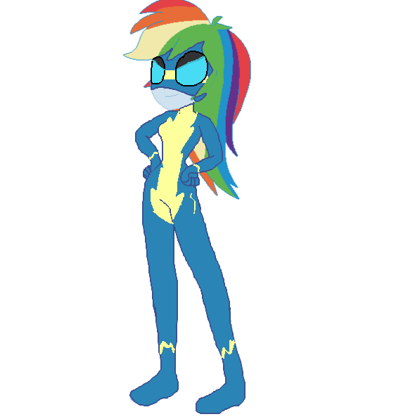 Rainbow Dash AKA Wonderbolt by alvaxerox on DeviantArt