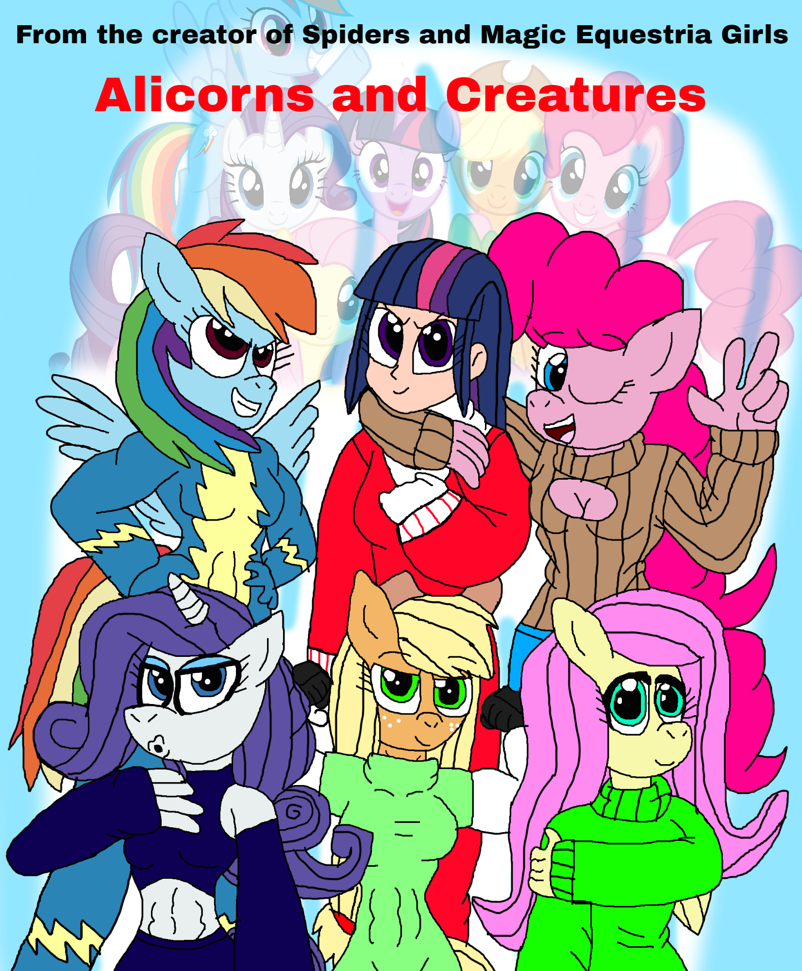 The all new all different Alicorns And Creatures by alvaxerox on DeviantArt