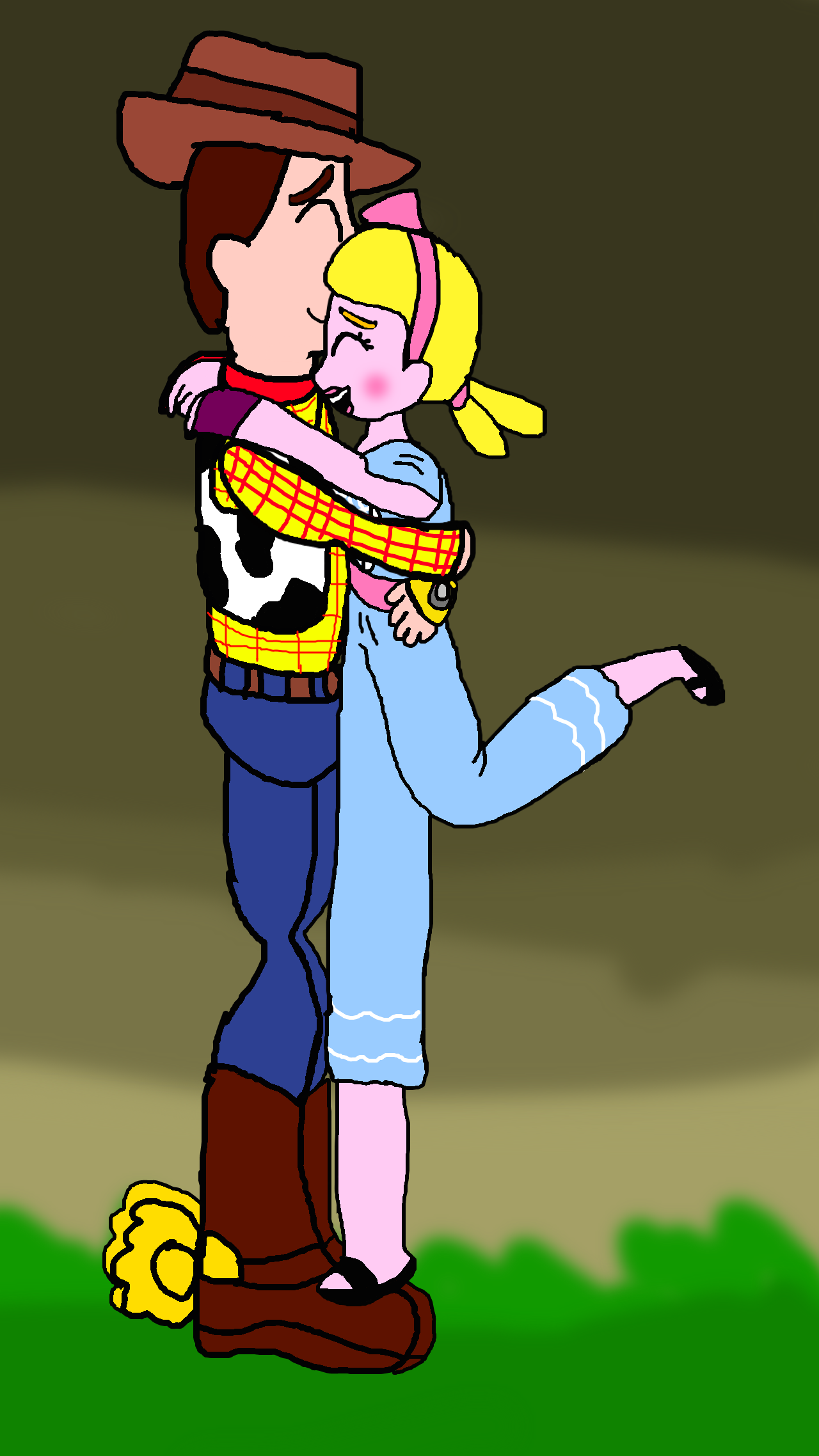 Woody and Bo Peep reunited... by alvaxerox on DeviantArt