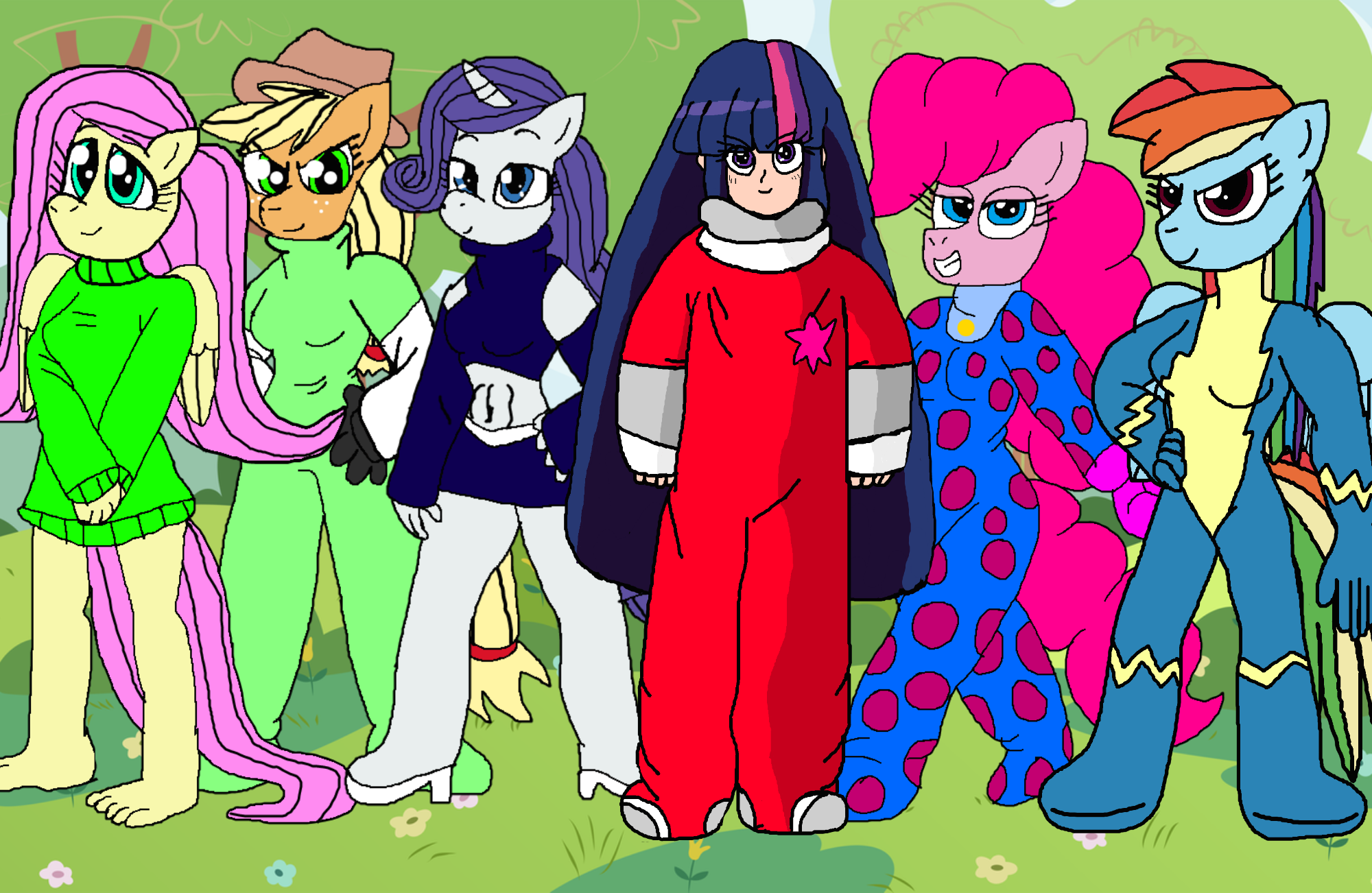 Alicorns and Creatures Main 6 by alvaxerox on DeviantArt