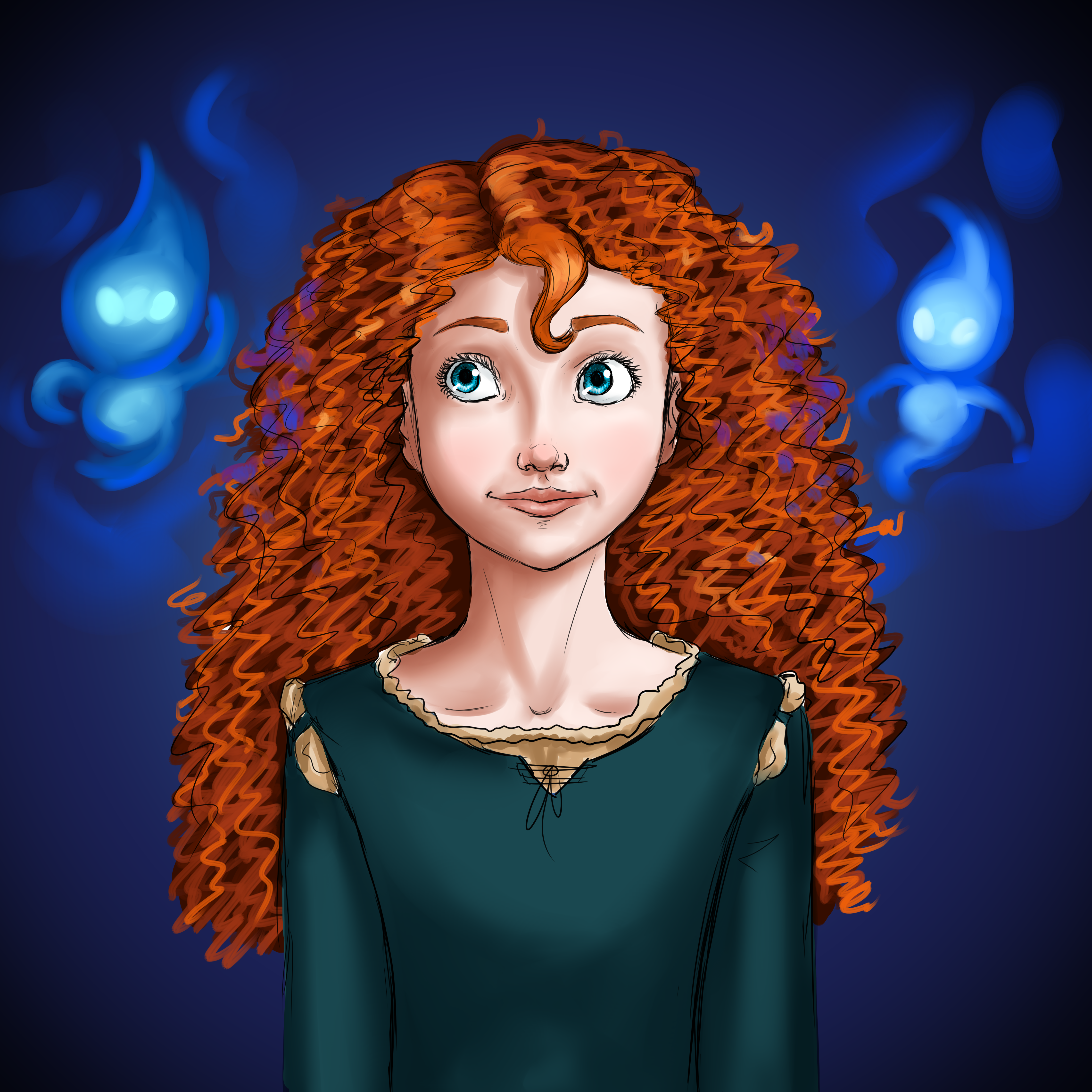 Merida Portrait  