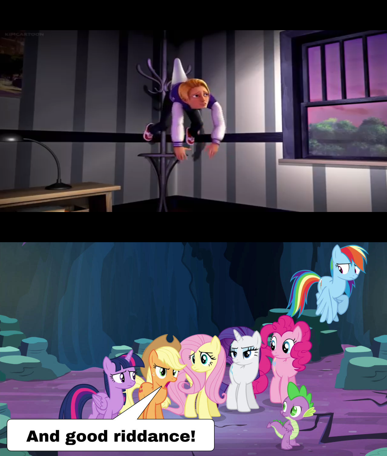 applejack say good riddance to derek smalls by batman714 on DeviantArt