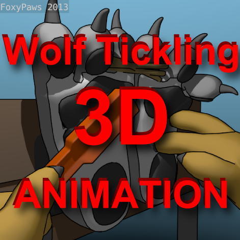 Wolf Tickling 3d Animation