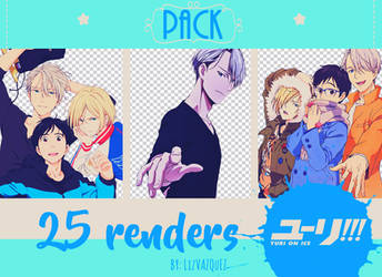 Yuri on Ice - Pack de renders