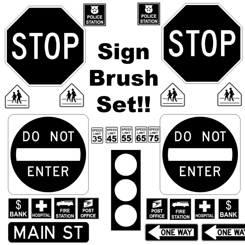 Sign Brushset