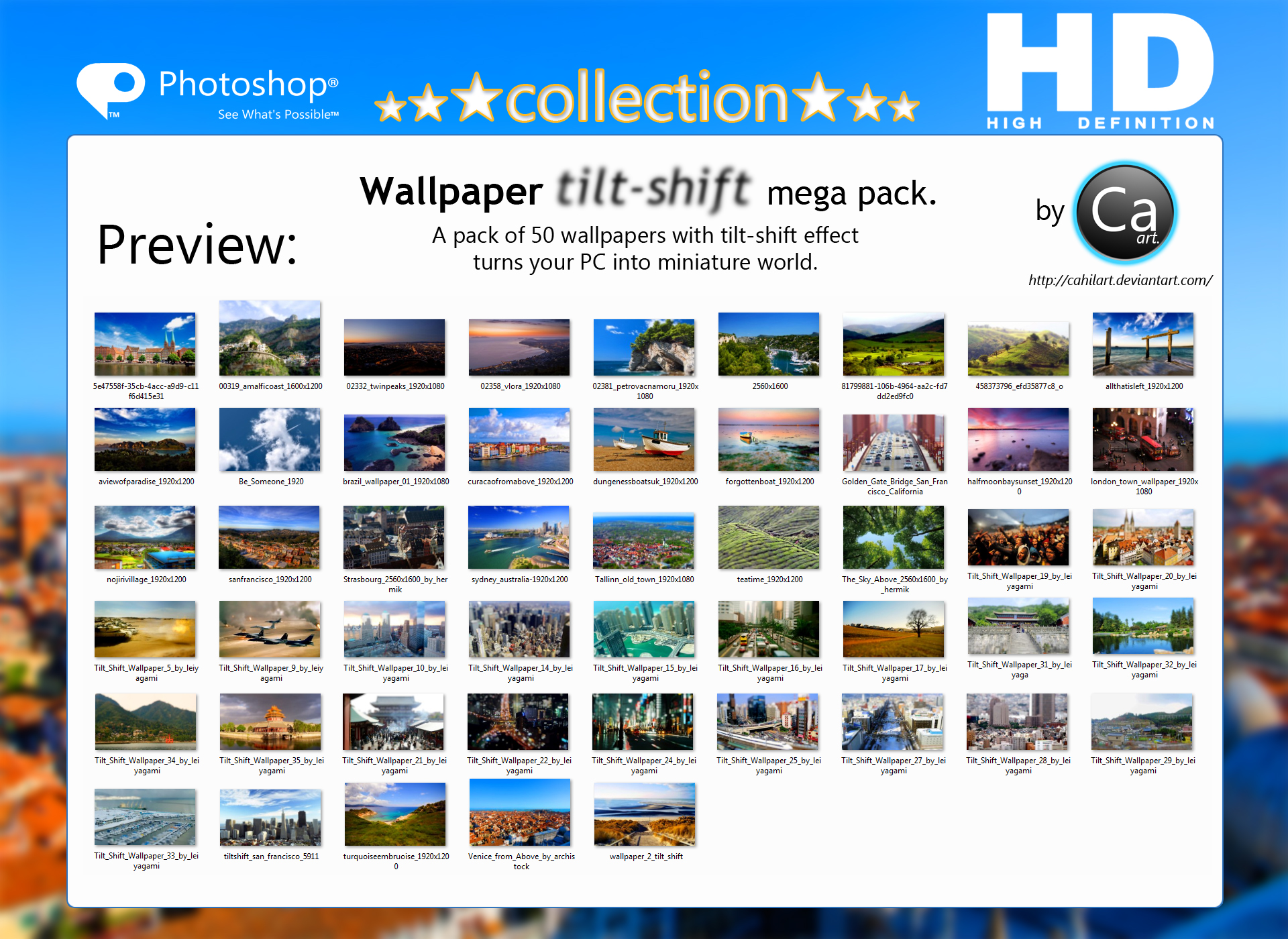 Wallpaper Tilf Shift Mega Pack