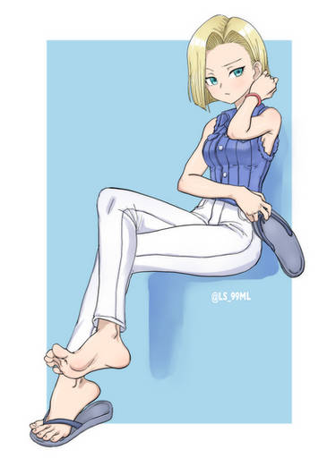 android 18 sandals