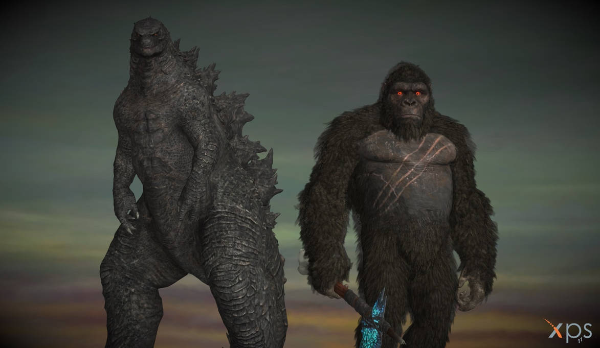 Godzilla and Kong (Warzone) for XPS/XNA by JornKNightmane on DeviantArt