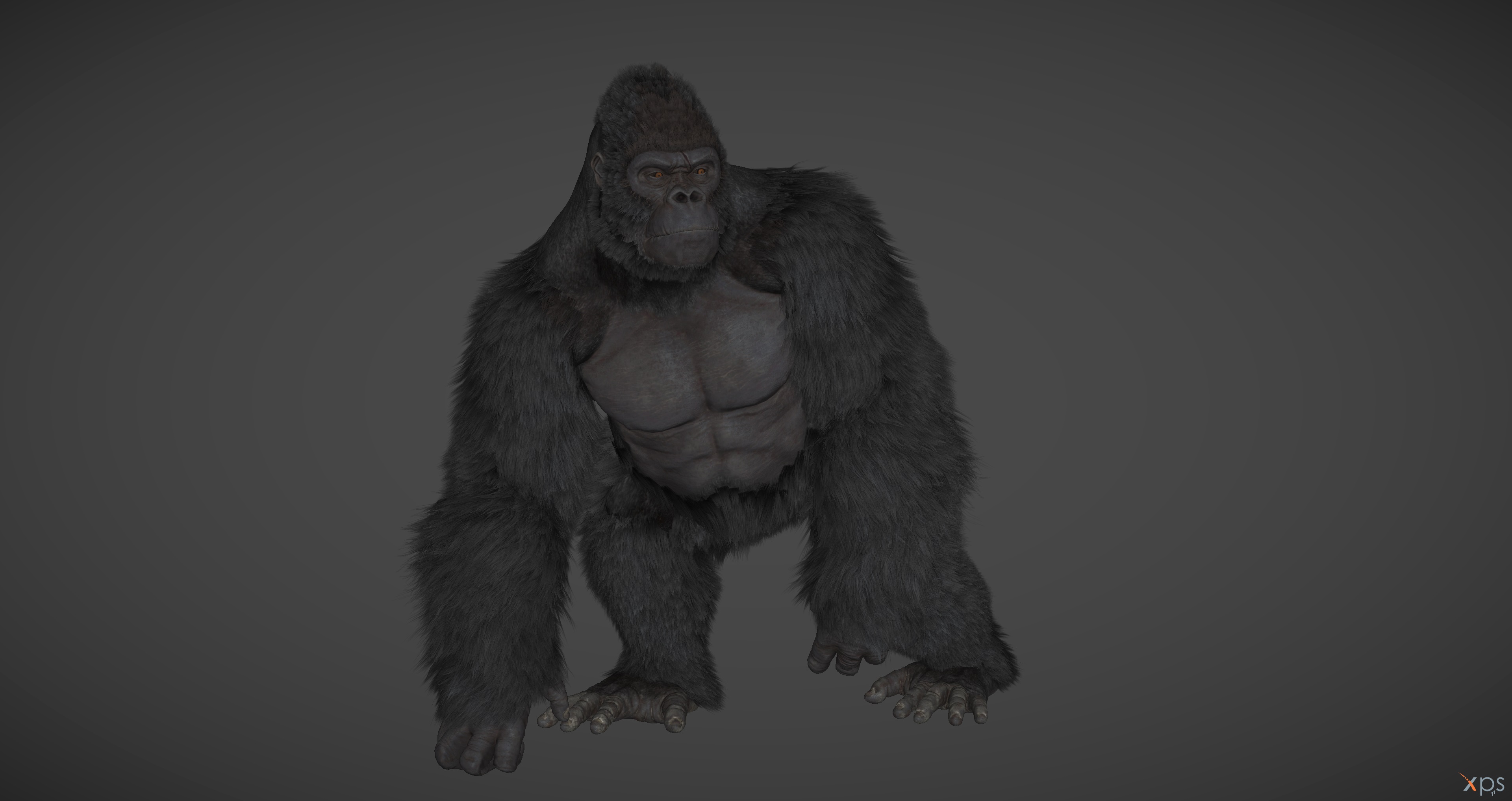 Gorilla (MK1) for XPS/FBX by Jorn-K-Nightmane on DeviantArt