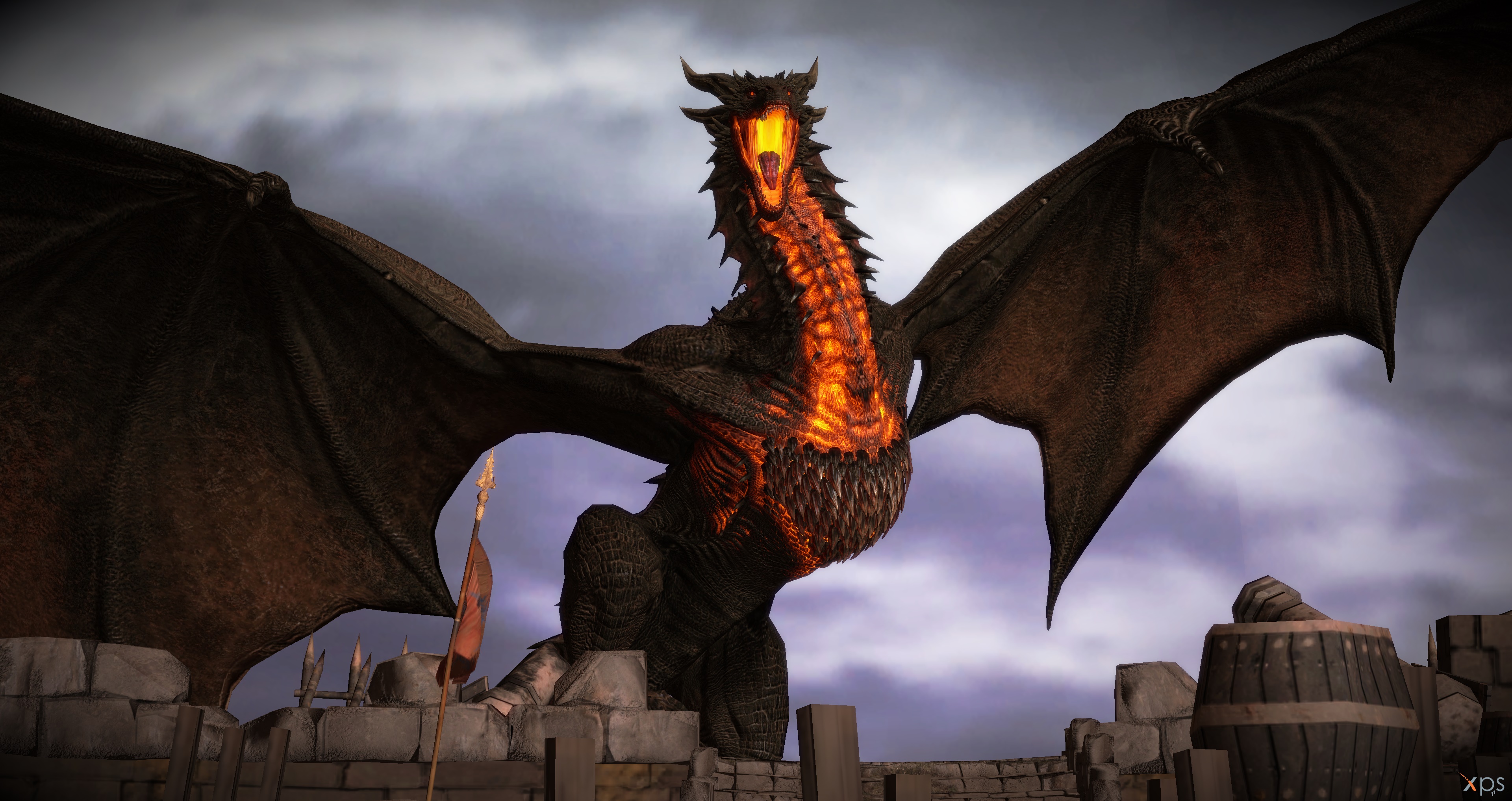 Dragon (Game of Thrones Kings Road) for XPS/FBX by Jorn-K-Nightmane on ...