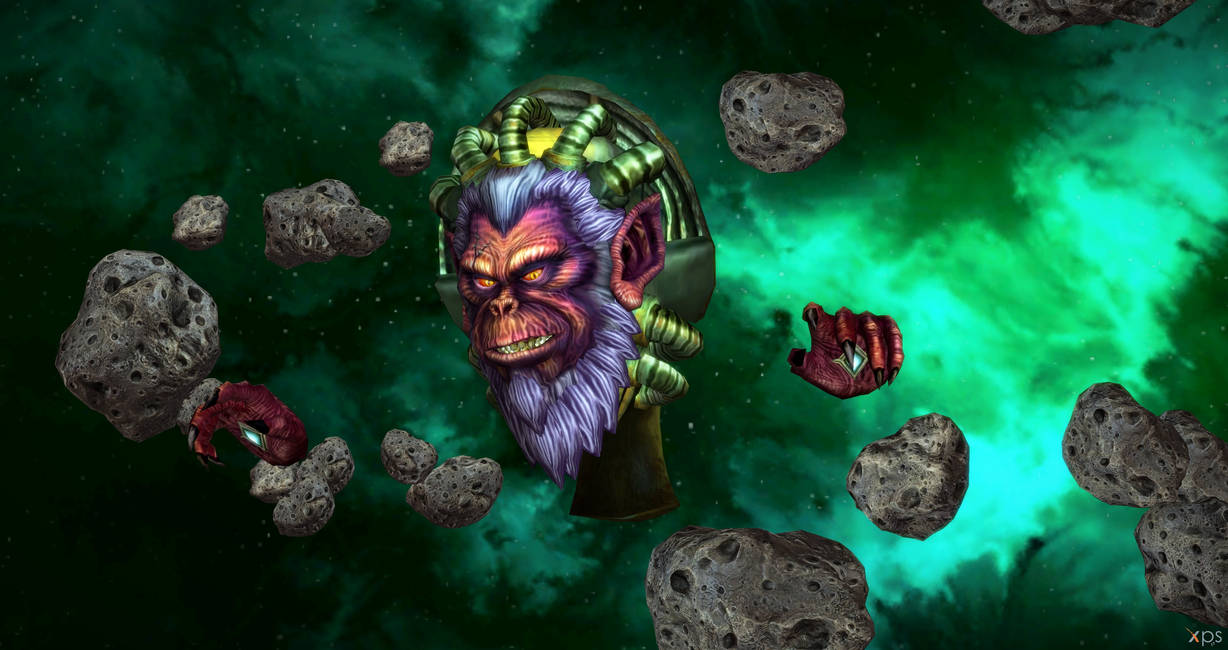 Andross (Star Fox Adventures) for XPS/FBX by Jorn-K-Nightmane on