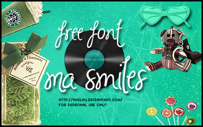 Ma Smiles Font