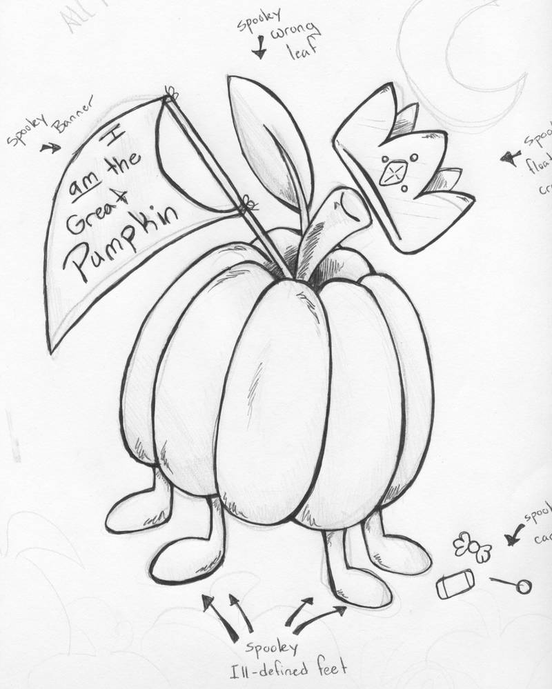 Monster Draw Pumpkin King by Syndehy42 on DeviantArt