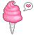Cotton Candy Love Icon