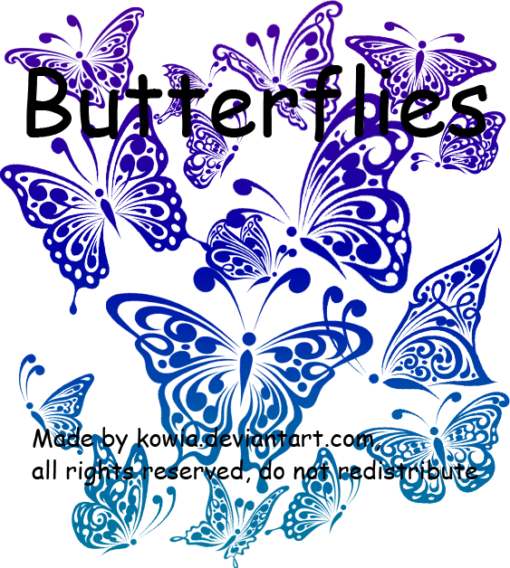 Vectors - Butterflies