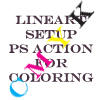 Photoshop lineart action CMYK