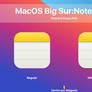MacOS Big Sur New Notes Icon
