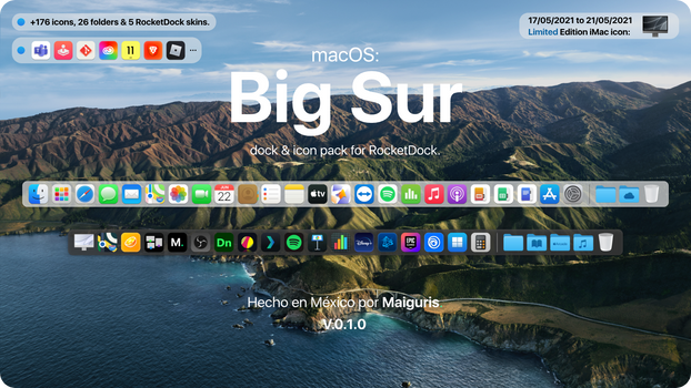 macOS BigSur For RocketDock.