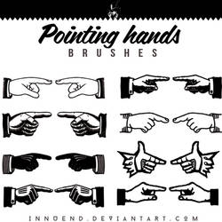 Pointing Hands brushes