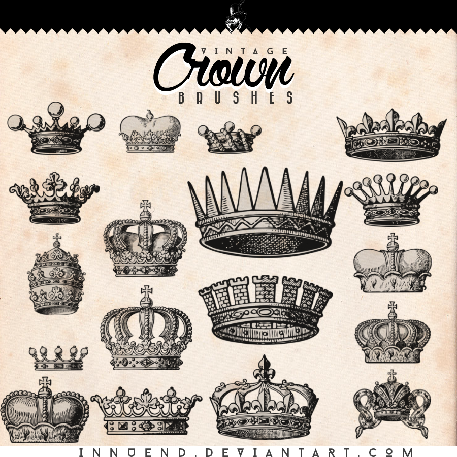Crown brushes