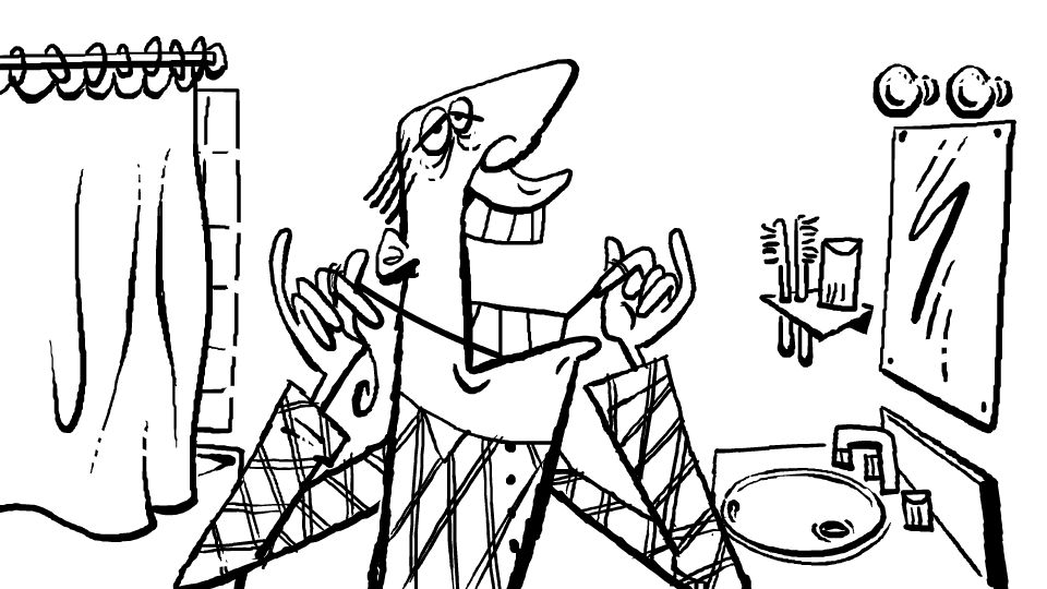 The Dangers of Flossing by daveredl on DeviantArt