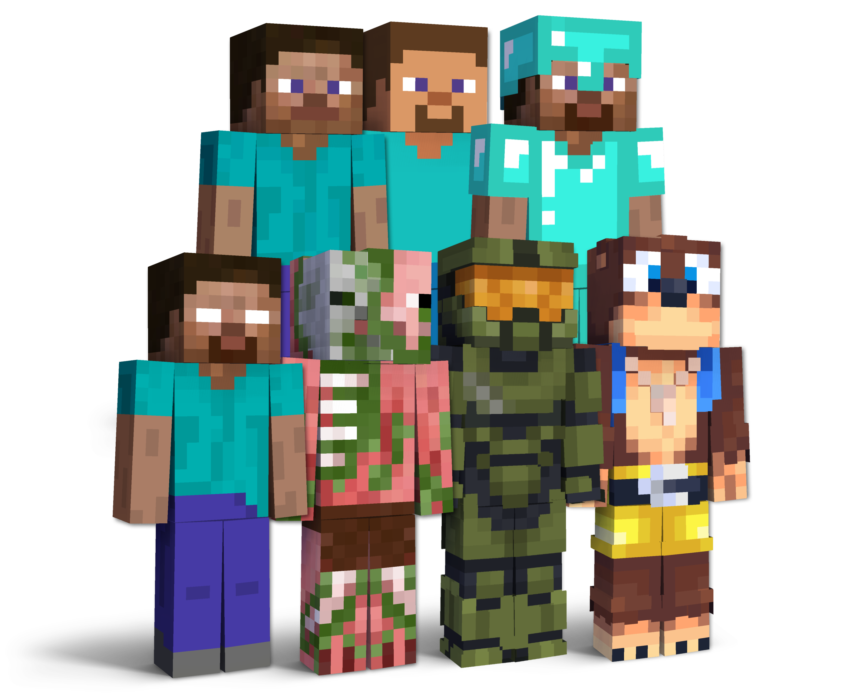 pix Super Smash Bros Ultimate Master Chief Render steve alternate costumes smash bros