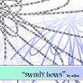 -Swirly Bows- Brushset by Edna