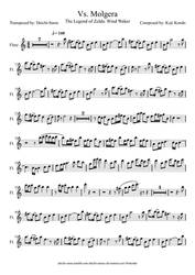 Vs Molgera flute sheet music