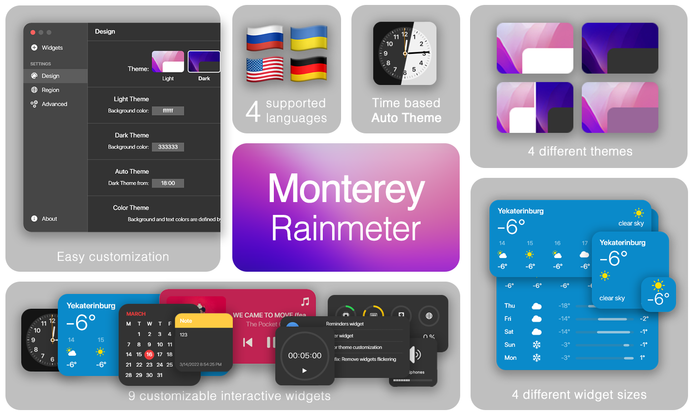 Monterey Rainmeter 0.7 by creewick on DeviantArt