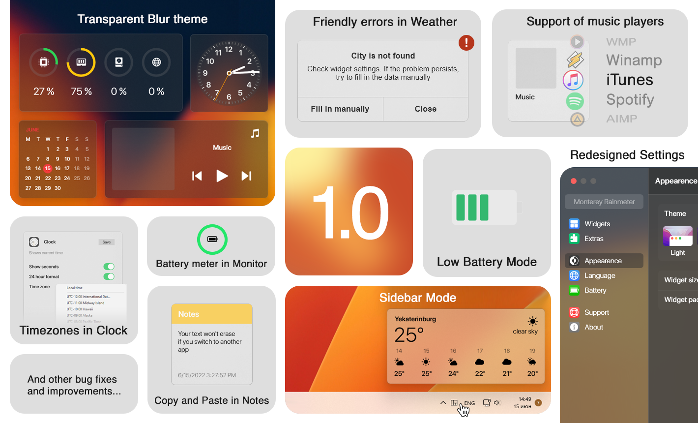 Monterey Rainmeter 1.0 by creewick on DeviantArt
