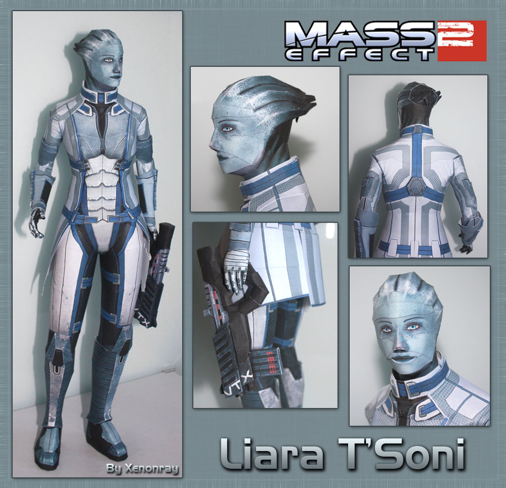 Liara Papercraft Download