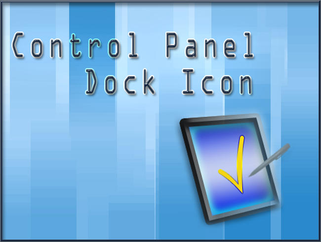 Control Panel Dock Icon by noucamp99 on DeviantArt