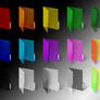 Windows 7 ColoredGlass Folders