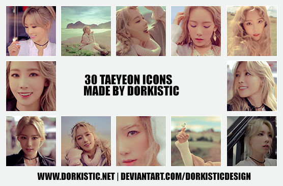 30 Taeyeon I Icons by DorkisticDesign on DeviantArt