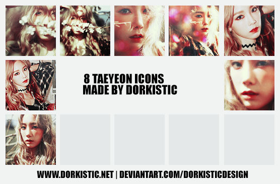 8 Taeyeon Icons by DorkisticDesign on DeviantArt