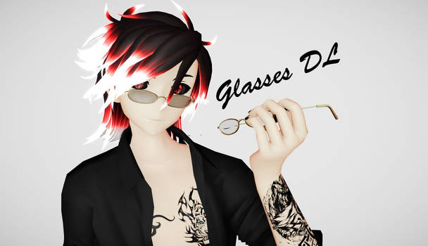 MMD / PMX Glasses