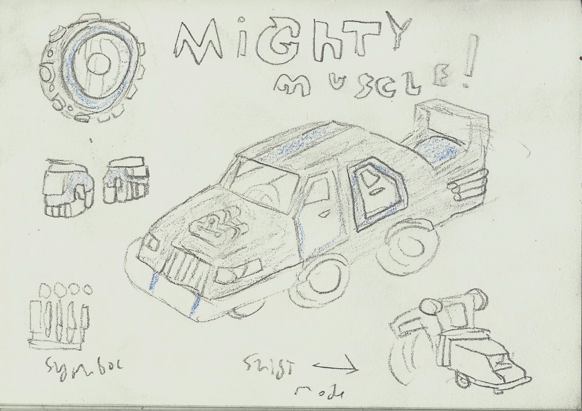 kamen rider driveshift car designmighty muscle! by robertoadder8 on