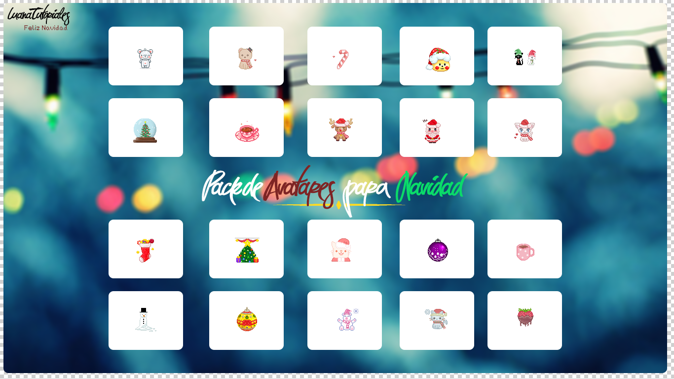 Christmas avatars for compilation