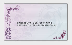 Ornaments and dividers