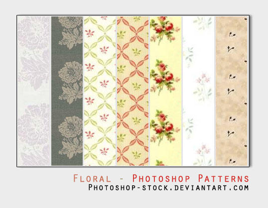 Floral - PS Patterns by photoshop-stock on DeviantArt
